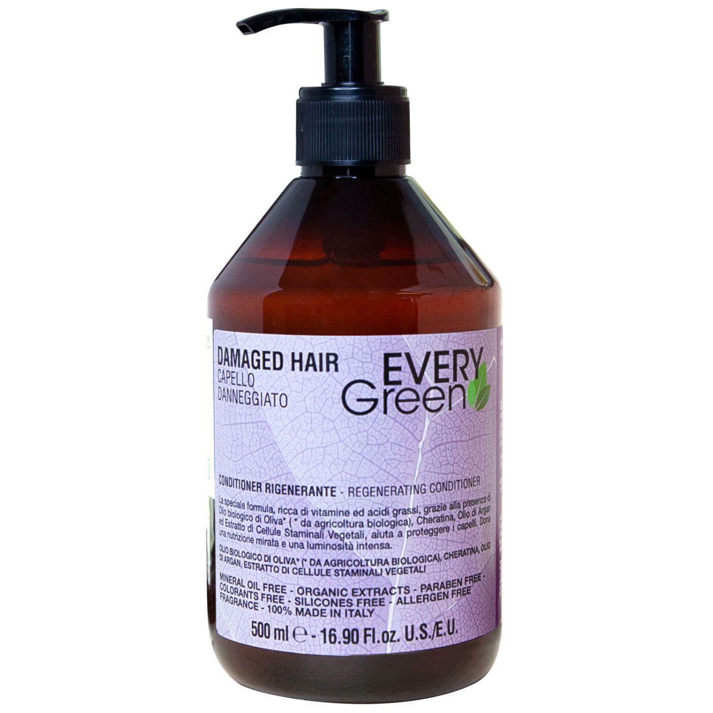 Dikson EVERY GREEN DAMAGED HAIR Кондиционер для поврежденных волос Восстанавливающий, 500мл