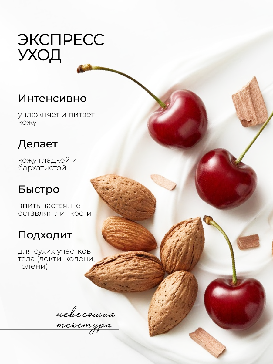 Manita Professional Крем для рук и тела CHERRY, ALMOND, SANDAL, 300 мл.
