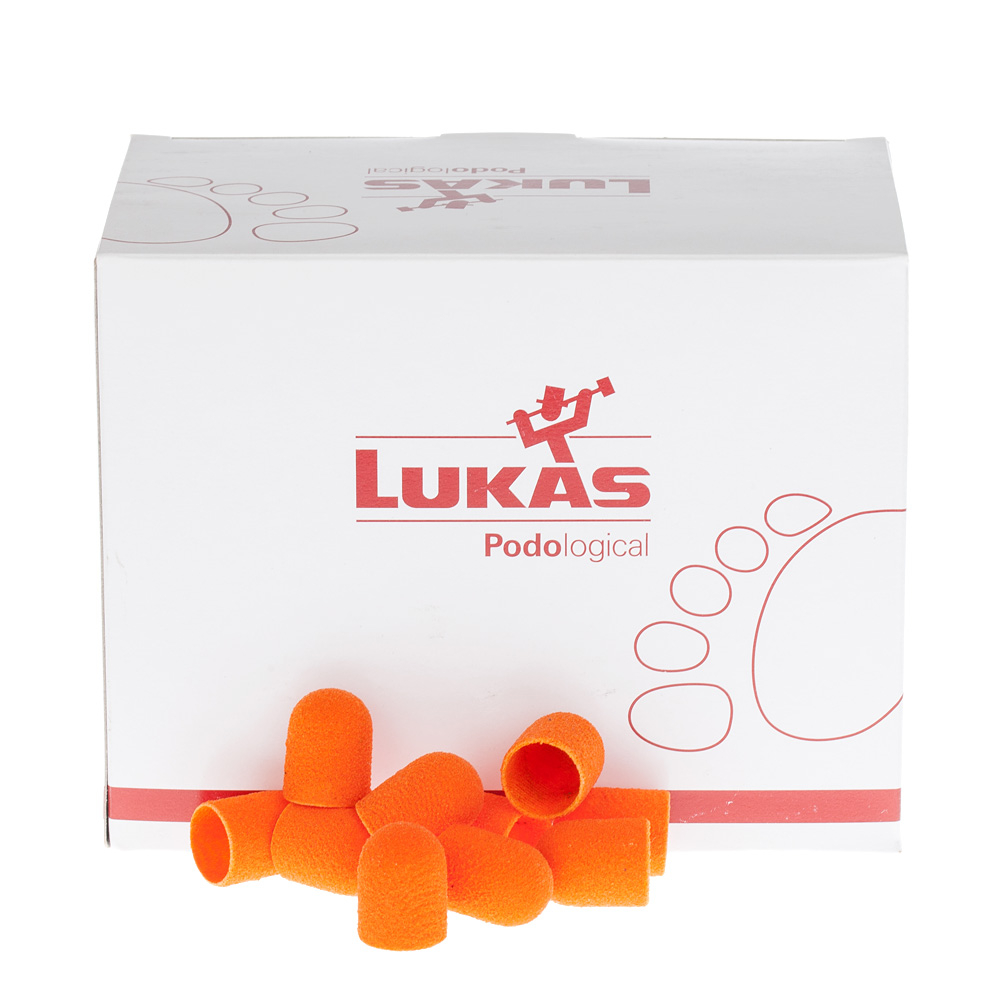 Lukas Колпачки КОРОБКА d 13 мм (50 шт), средняя крошка (13-150)