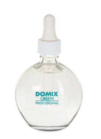 Domix Средство для удаления кутикулы в стеклянном флаконе с пипеткой, 75мл