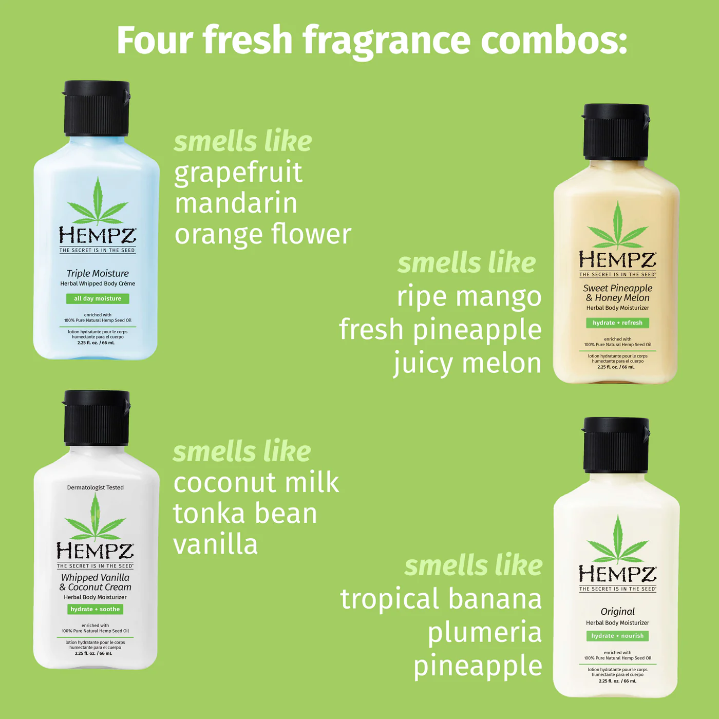 Подарочный набор Hempz Sweet Treats Classics