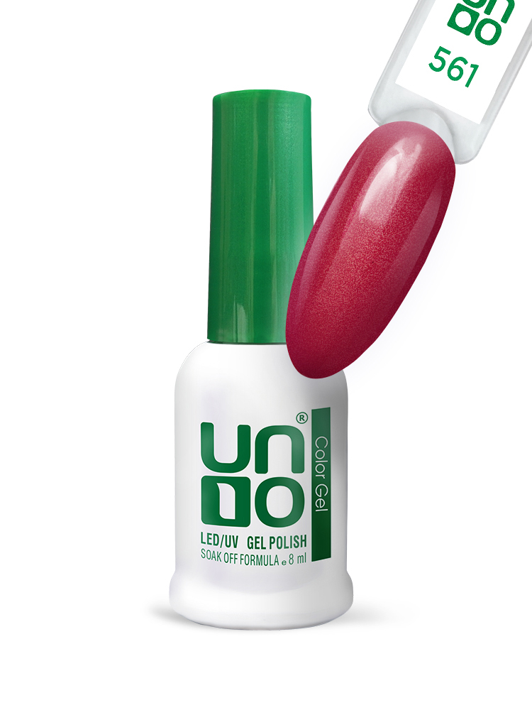 UNO Гель–лак №561 Raspberry — «Малина», 8мл