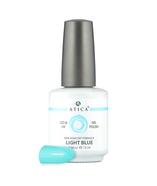 Atica Гель-лак Light Blue 56GP, 15мл