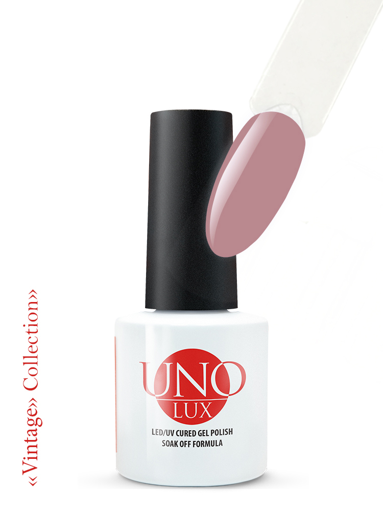 UNO Lux Гель-лак №44 Dusty Rose — «Пыльная роза», 8мл