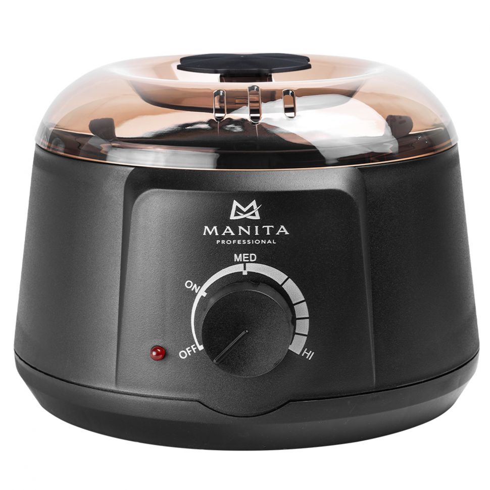 Воскоплав Manita Professional МР301, баночный, с силиконовой чашкой, черный