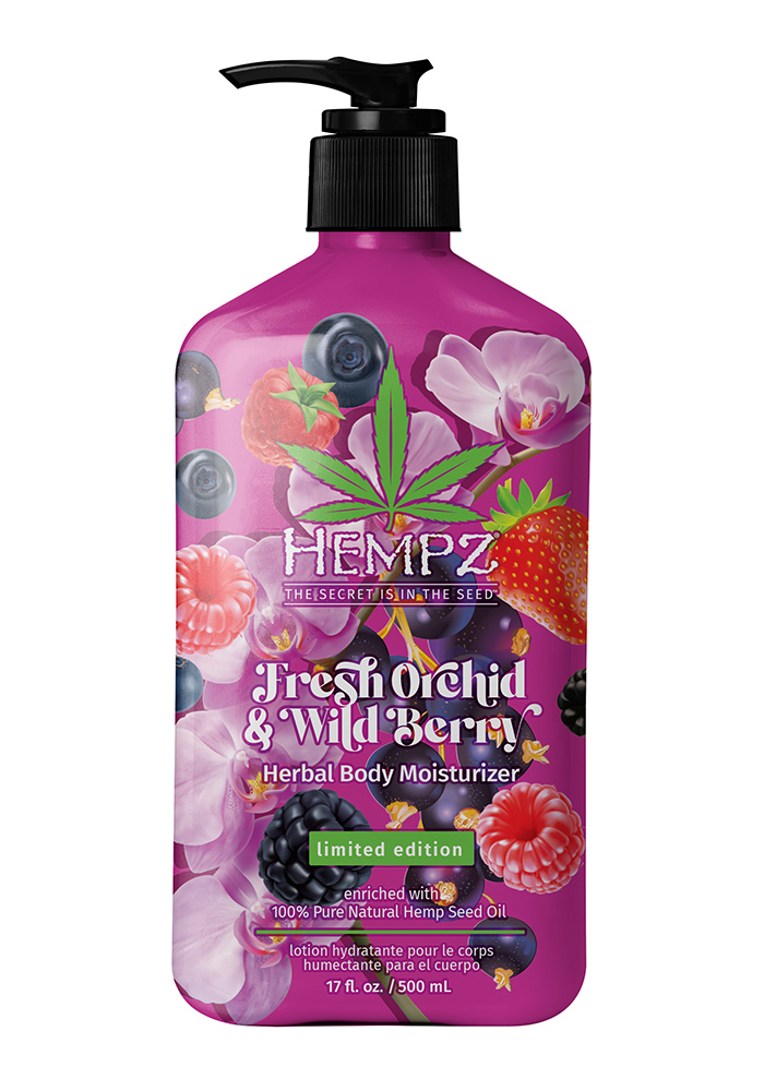 Hempz Молочко для тела увлажняющее Орхидея и Дикие Ягоды Body Moisturizer Fresh Orchid & Wild Berry, 500мл