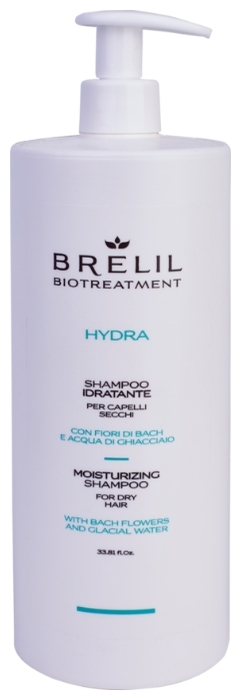 Brelil BIOTREATMENT HYDRA Шампунь увлажняющий, 1000мл