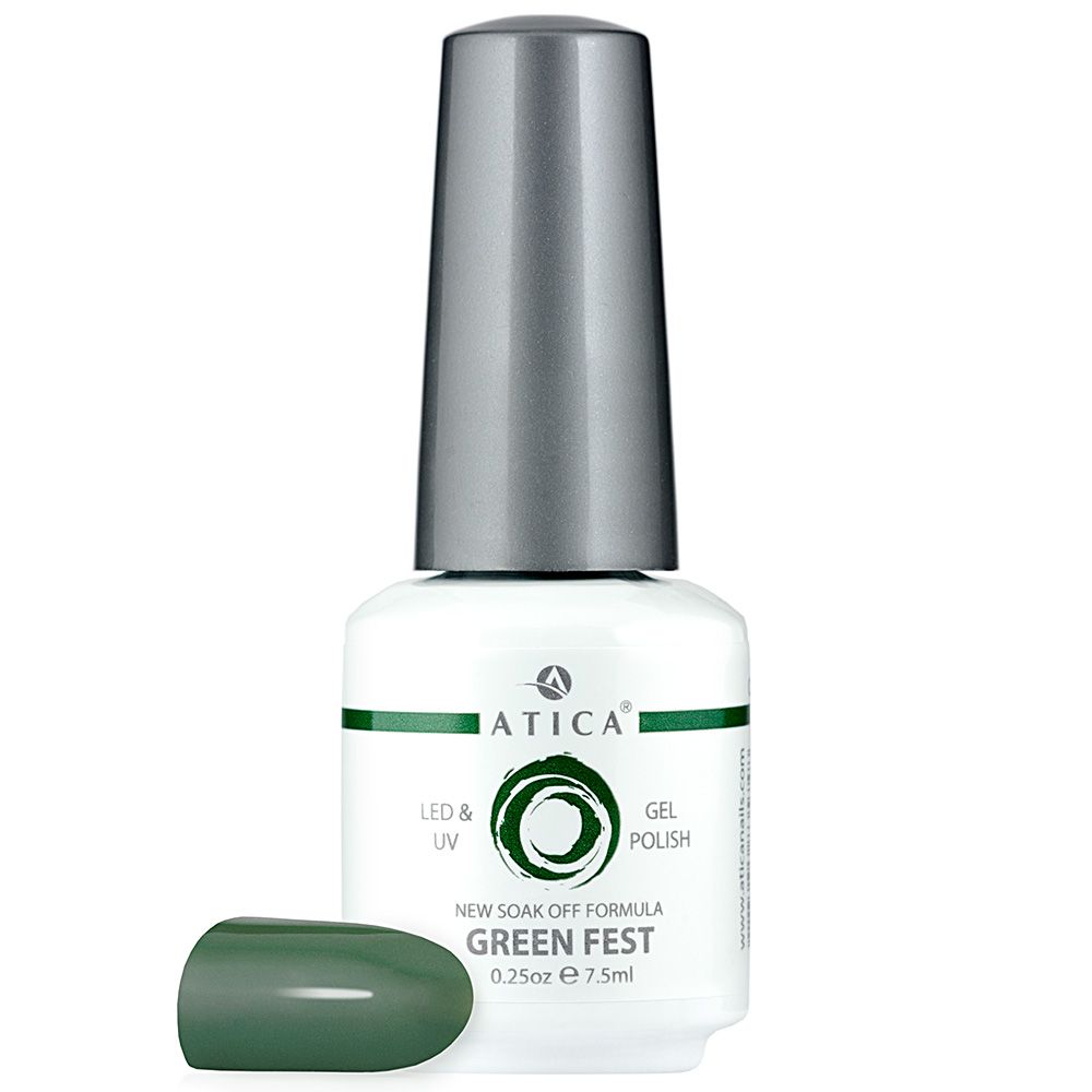 Atica Гель-лак Green Fest 134GPM, 7.5мл