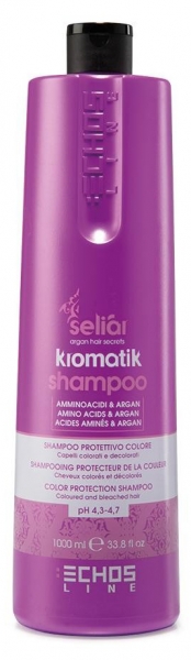 ECHOS Line Seliar Kromatik Shampoo Шампунь для защиты цвета окрашенных и осв. волос 1000мл