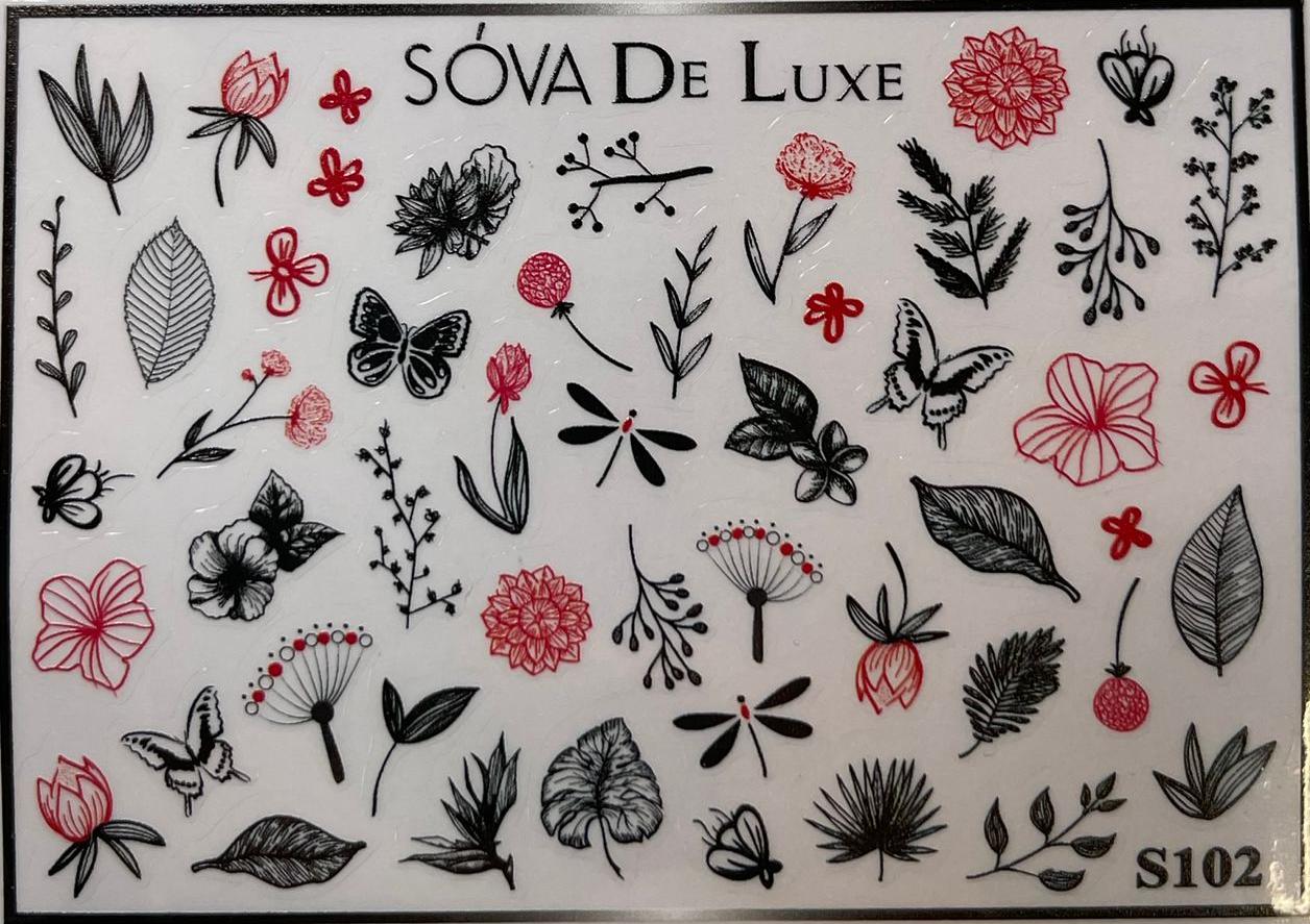 Sova De Luxe Стикер S102