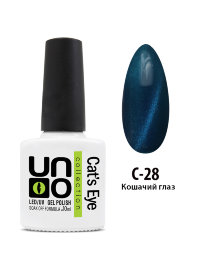 UNO Гель-лак Cat's eye - 28 Кошачий глаз