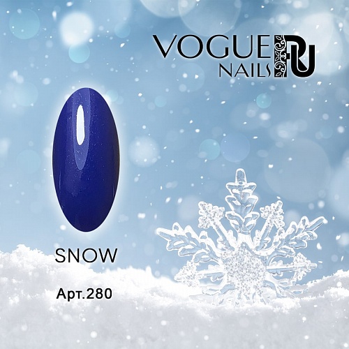 Vogue Nails Гель-лак Snow, 10мл