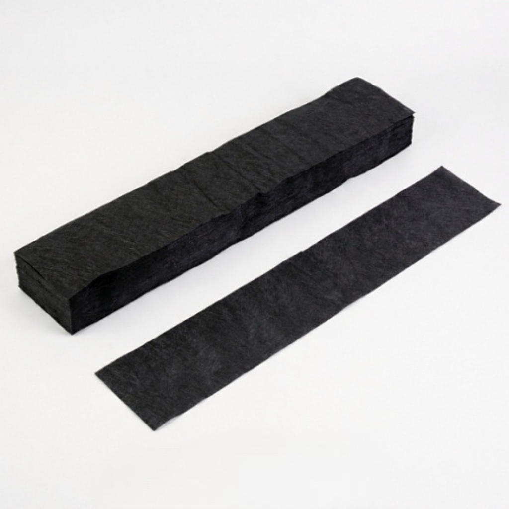 Воротнички спанлейс Черный 7х60 100 шт/упк 