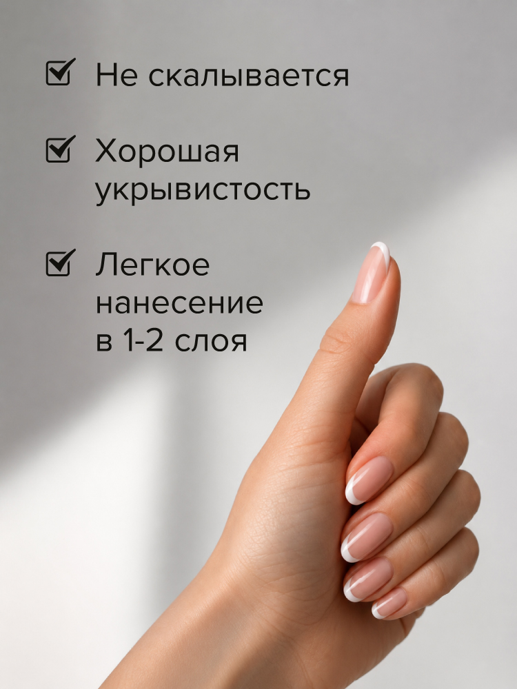 UNO, FRENCH, Гель-лак Delicate - Нежный, 8 г