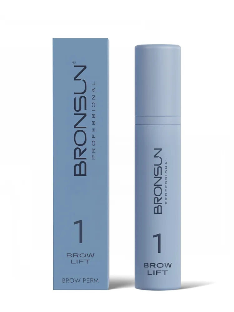 BRONSUN Состав #1 для долговременной укладки BROW LIFT, 10 мл
