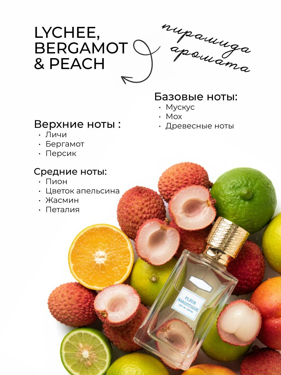 MANITA Professional Крем для рук и тела LYCHEE, BERGAMOT, PEACH, 300 мл.