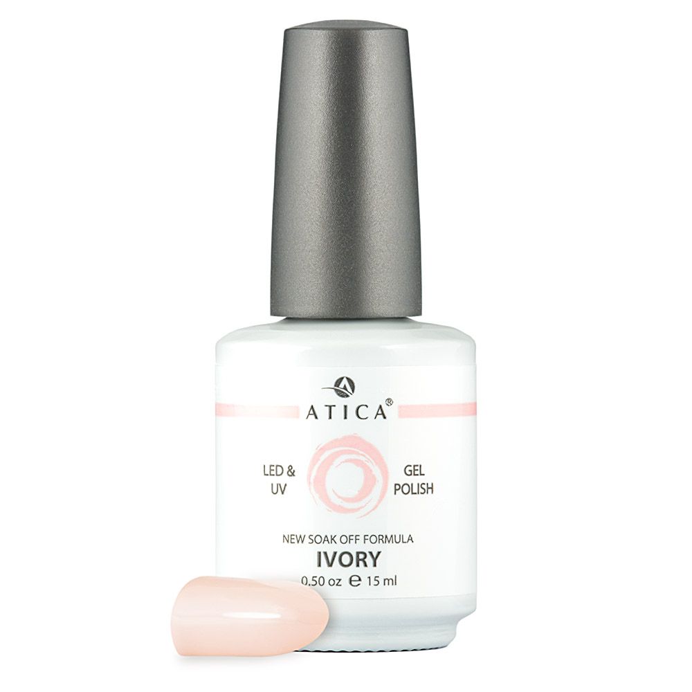 Atica Гель-лак Ivory 54GPM, 7.5мл