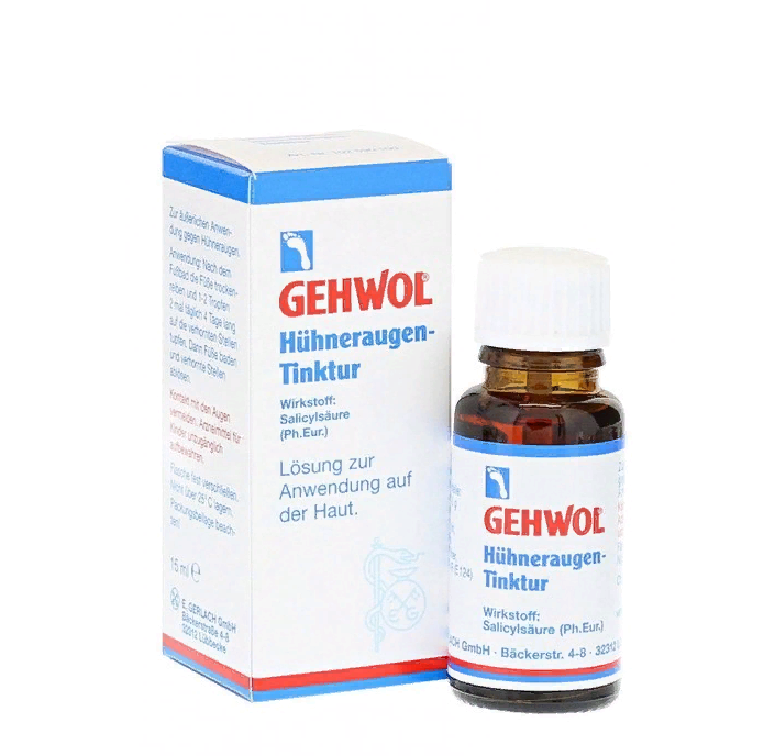 Gehwol Мозольная настойка Huhneraugen Tinktur, 15мл