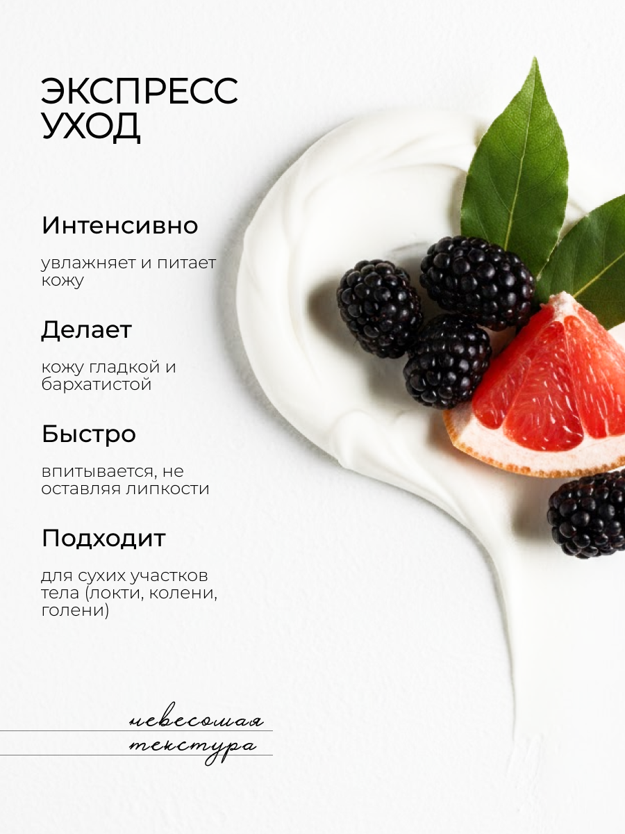 Manita Professional Крем для рук и тела BLACKBERRY,BAY LEAF,GRAPEFRUIT, 300мл.