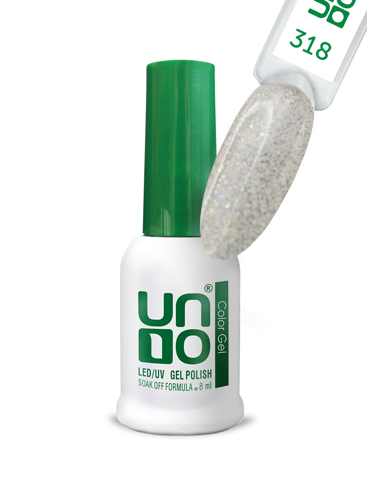 UNO Гель–лак №318 Icicle — «Льдинка», 8мл UNO Гель–лак №318 Icicle — «Льдинка», 8мл