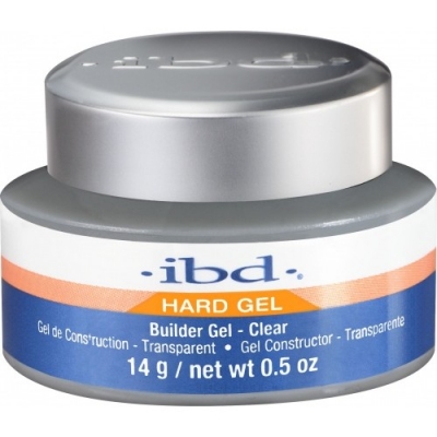 IBD Builder Gel Clear Прозрачный конструирующий гель 14 мл