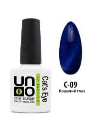 UNO Гель–лак Cat's eye - 09 Кошачий глаз, 10мл UNO Гель–лак Cat's eye - 09 Кошачий глаз, 10мл