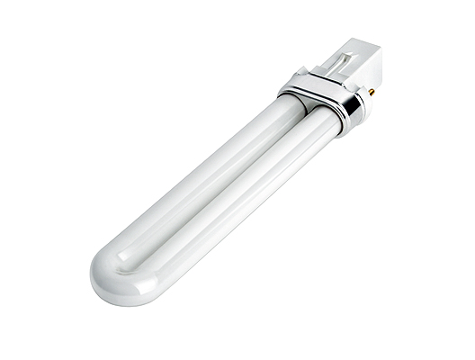 RuNail Запасная лампочка для УФ-Лампы 54Вт, RU 808, RU 819, RU 912, RU 913 (МОД. UV-9W-L 365NM)