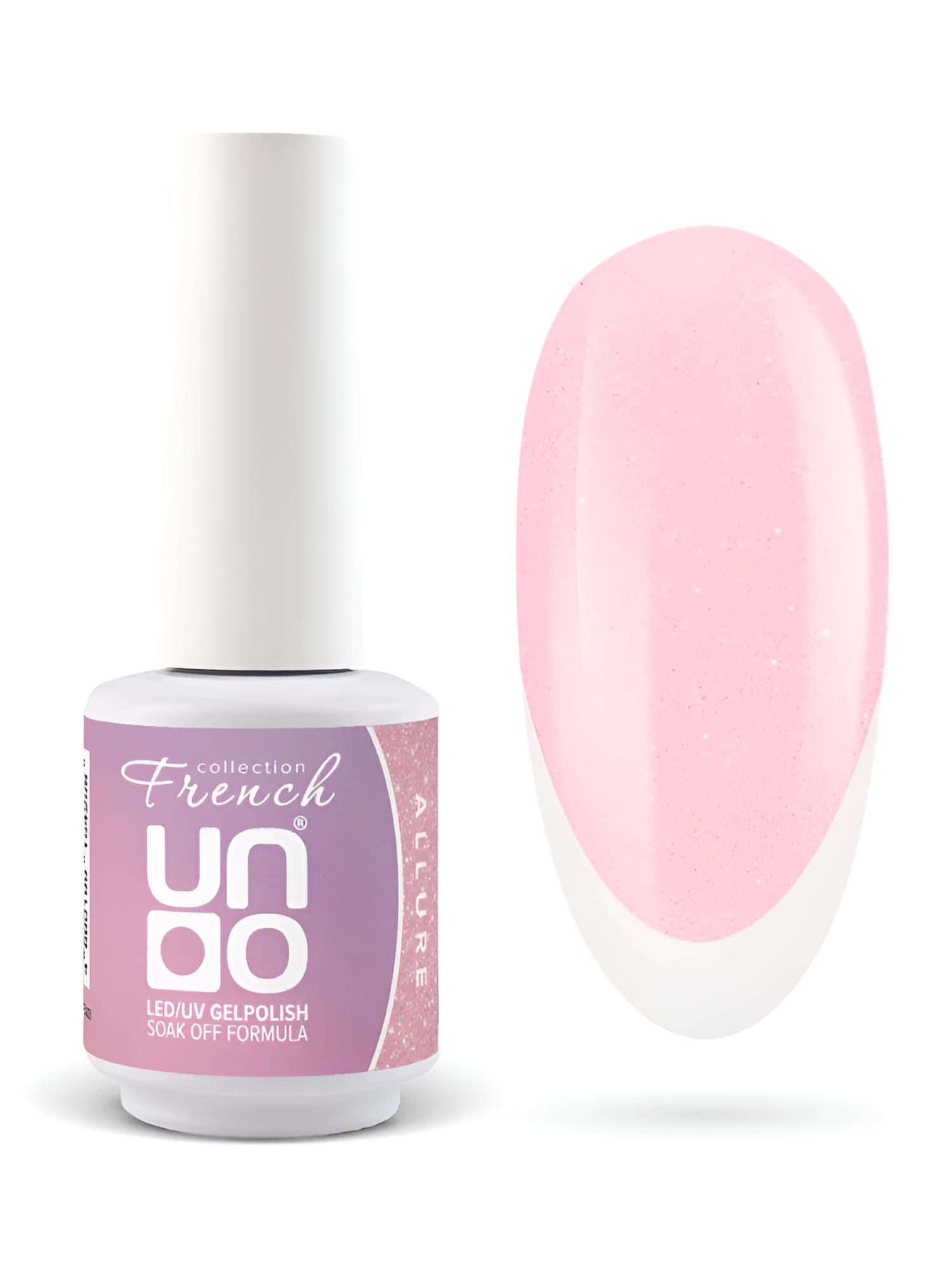 UNO, FRENCH, Гель-лак Allure - Очарование, 8 г