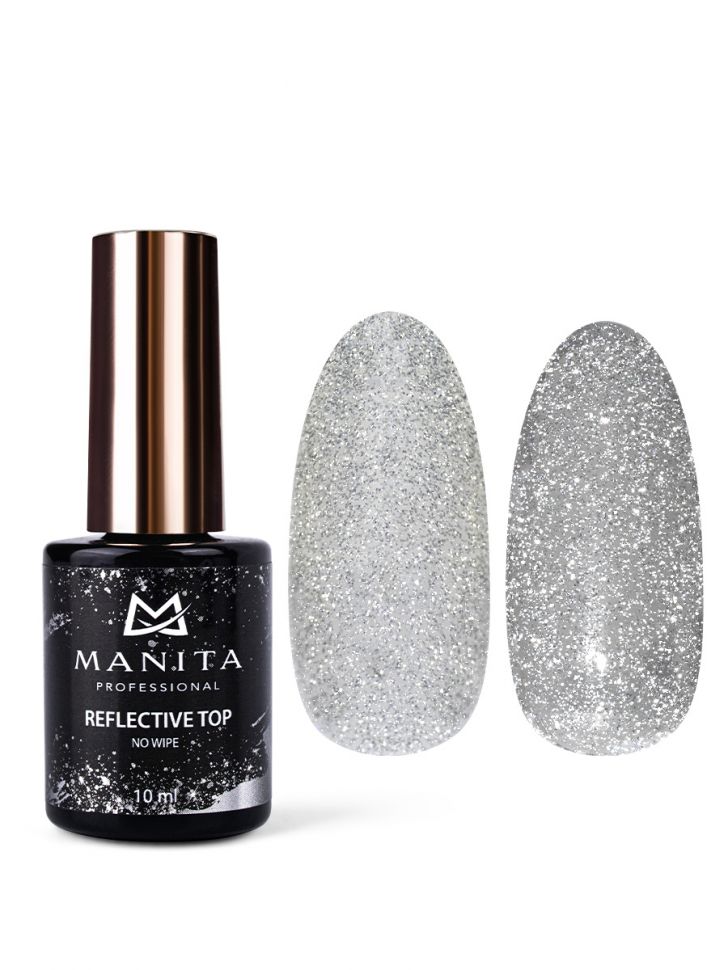 Manita Professional "REFLECTIVE" топ светоотражающий без липкого слоя, 10 мл