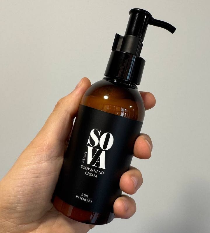 Sova De Luxe крем для тела и рук питательный PATCHOULI, 200мл