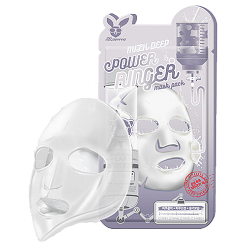 Elizavecca Маска тканевая для лица с молоком - Milk deep power ringer mask pack, 23мл