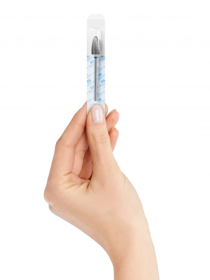 Фреза ТВС Кукуруза синяя d 6,0 мм ФКДП 60-С L13,5, Manita Professional