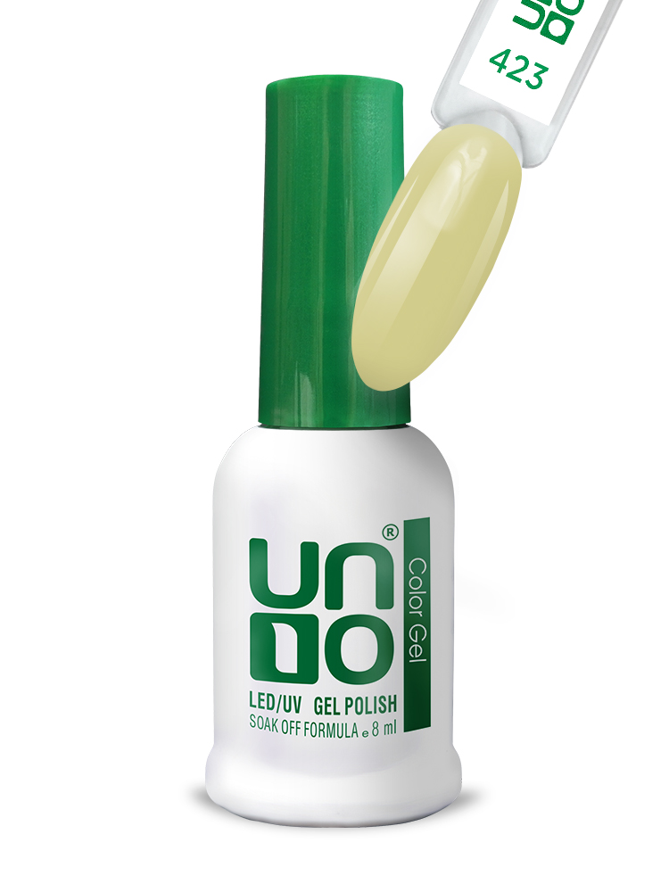 UNO Гель–лак №423 Pistachio — «Фисташка», 8мл