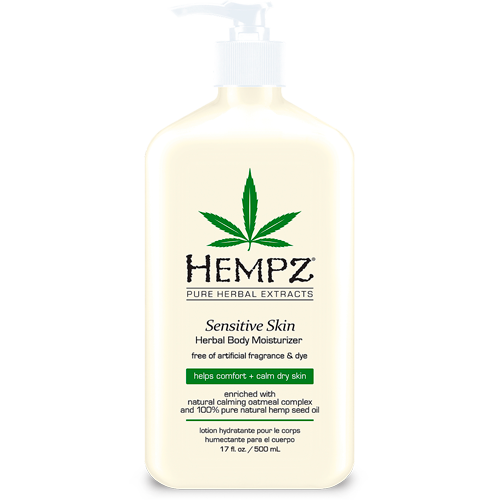 Hempz Молочко для тела увлажняющее Чувствительная кожа Sensitive Skin Herbal Moisturizer, 500мл