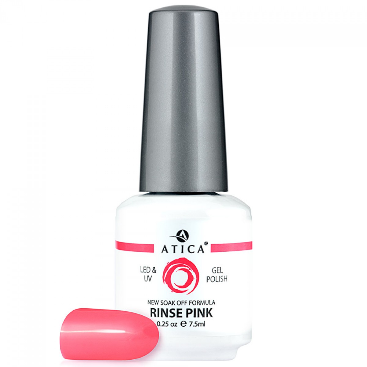 Atica Гель-лак Rinse Pink 203GPM, 7.5мл