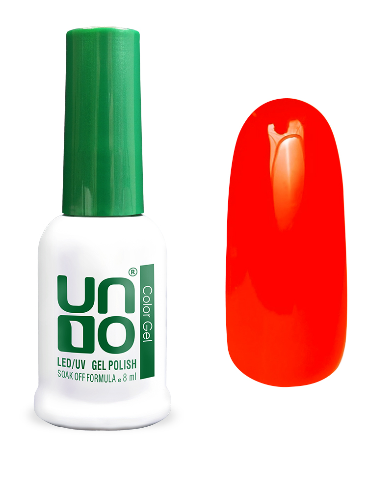 UNO Гель–лак №170 Orange Neon — «Оранжевый неоновый», 8мл UNO Гель–лак №170 Orange Neon — «Оранжевый неоновый», 8мл