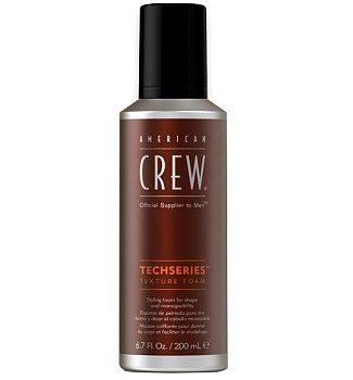 American Crew Пена для укладки Texture Foam Techseries, 200мл