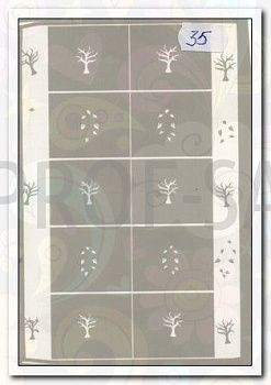 АэроСтиль Трафарет для аэрографа №35