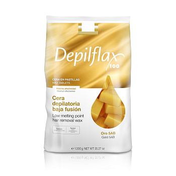 Depilflax Воск горячий Золотой, 1кг