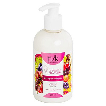 Irisk Снимающий усталость крем для ног, Виноградный пушн, 250мл