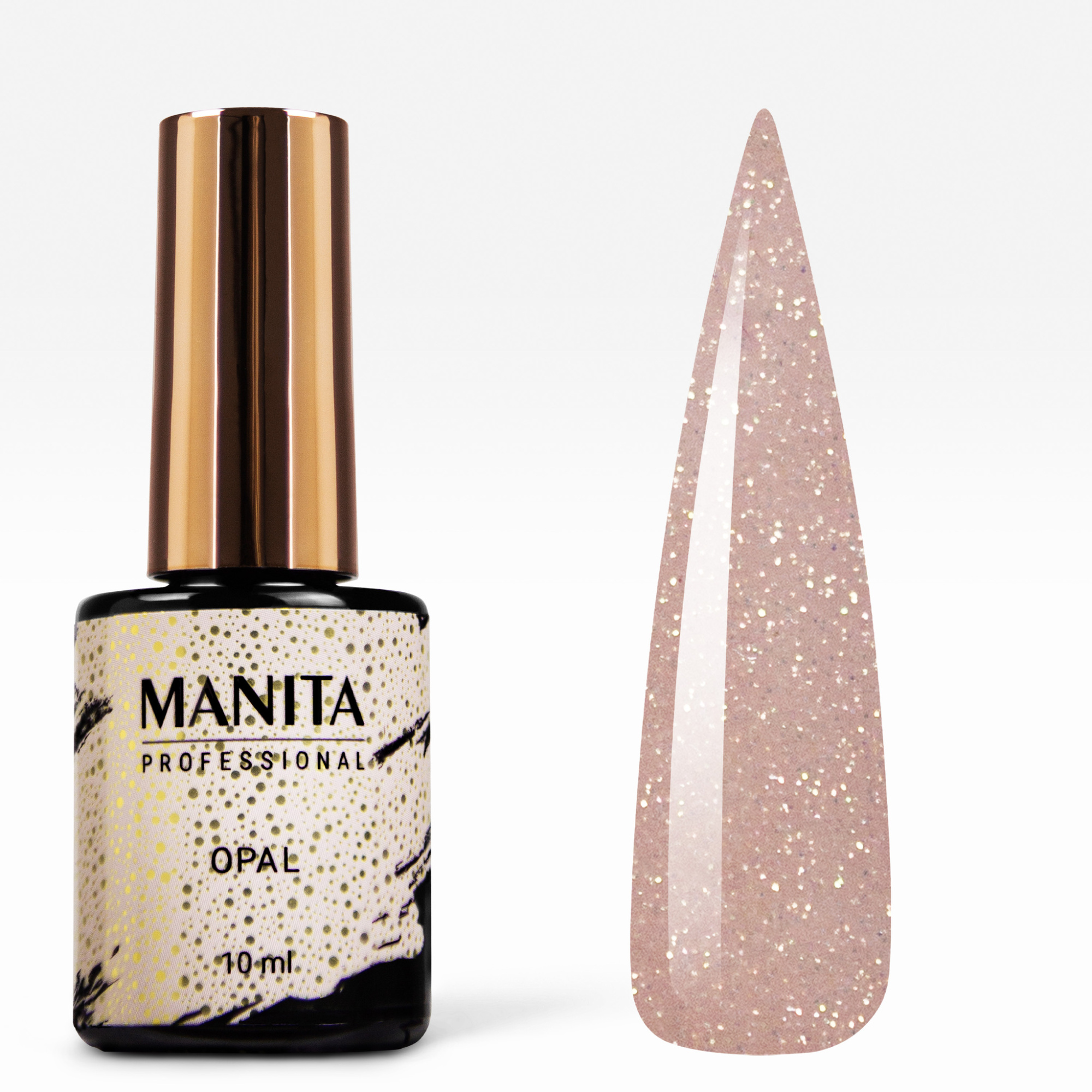 Manita Professional Гель-лак OPAL с мелким шиммером 07, 10мл.