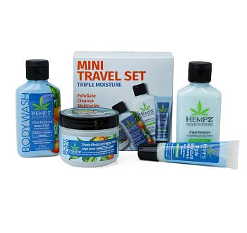  Набор Hempz Mini Travel Set Triple Moisture
