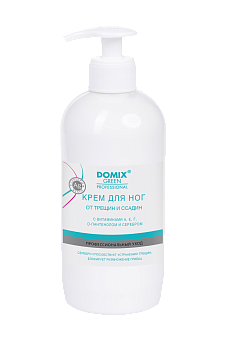 Domix Крем для ног от трещин и ссадин, 500мл