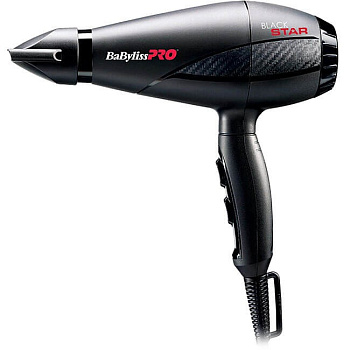 BaByliss PRO BLACK STAR BAB6200E Профессиональный фен 2000W