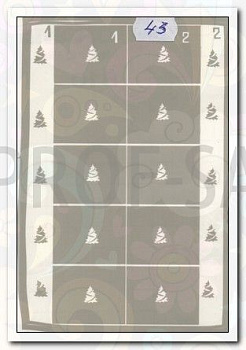 АэроСтиль Трафарет для аэрографа №43