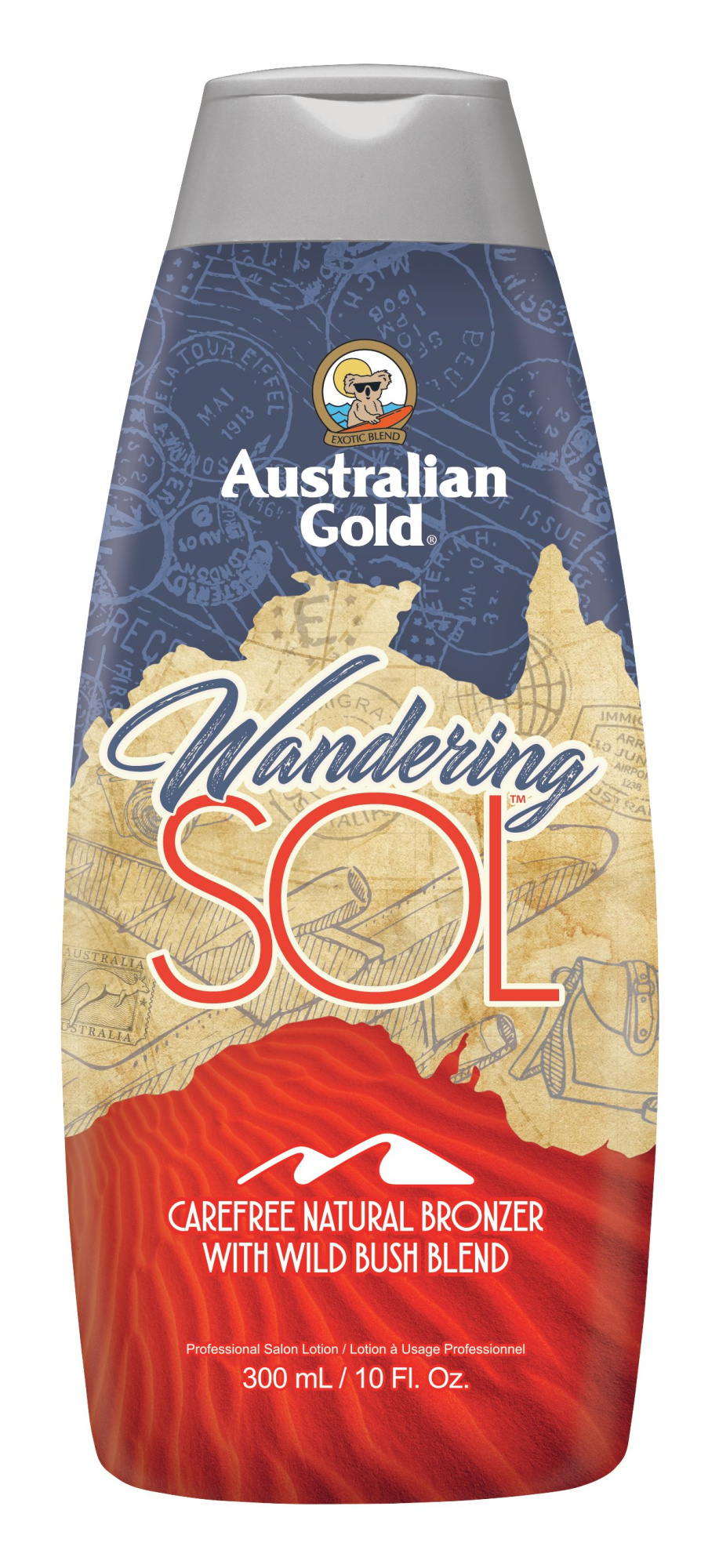 Australian Gold Лосьон для загара, 250мл. Wandering Sol натуральный бронзатор
