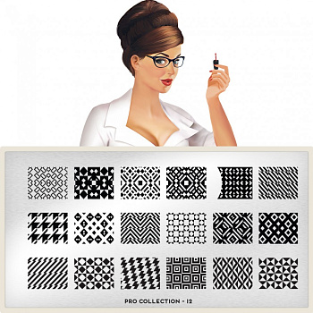 MoYou London Пластина для стемпинга PRO №12