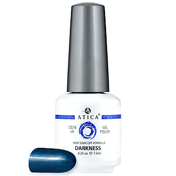 Atica Гель-лак Darkness 200GPM, 7.5мл