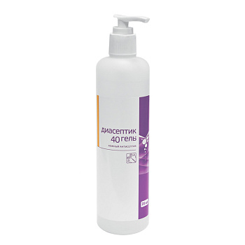 Planet Nails Диасептик 40 - гель-антисептик для кожи, 250мл