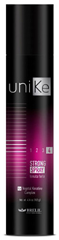 Brelil UNIKE Strong Spray Сухой лак сильной фиксации, 300мл